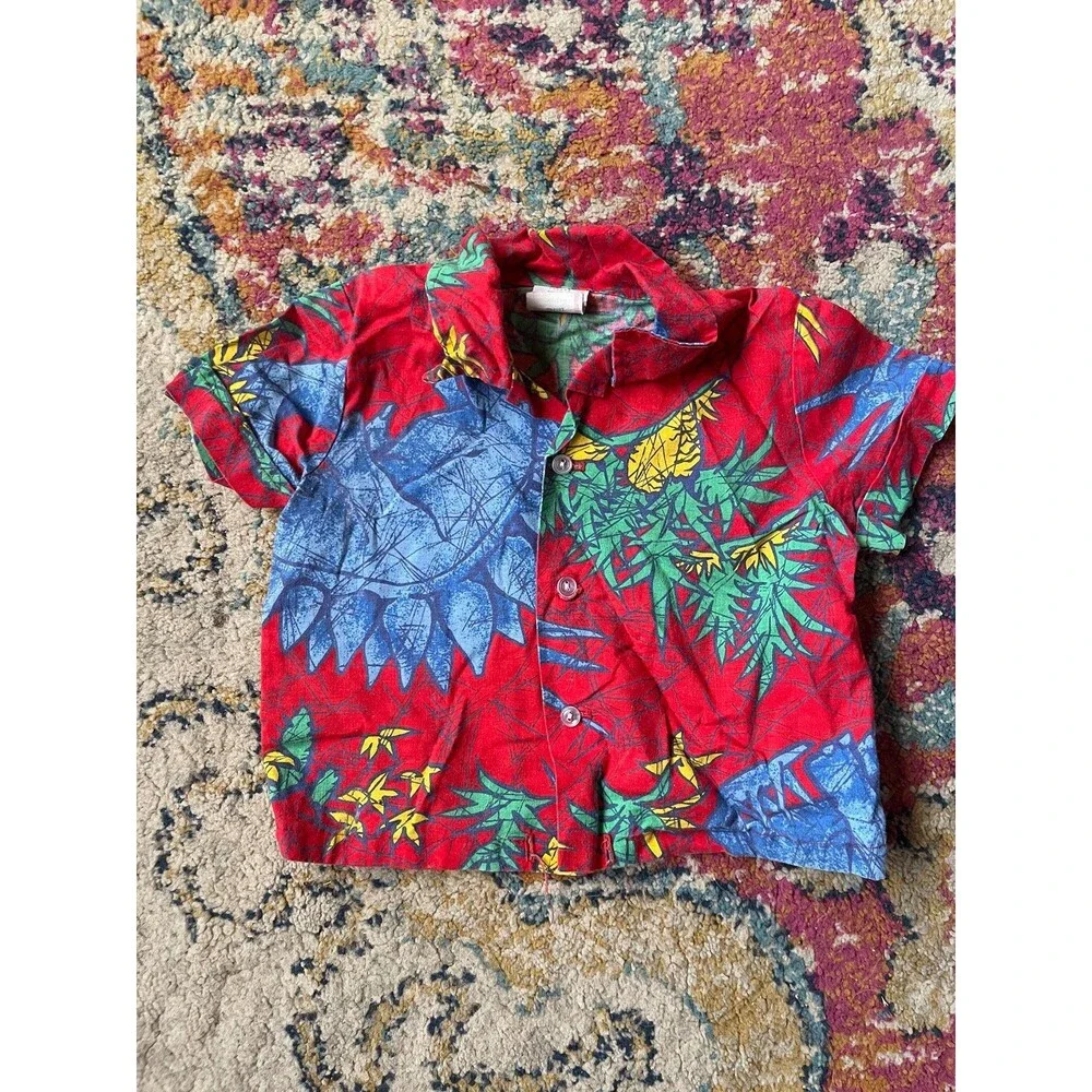 Vintage Dino Button up Shirt